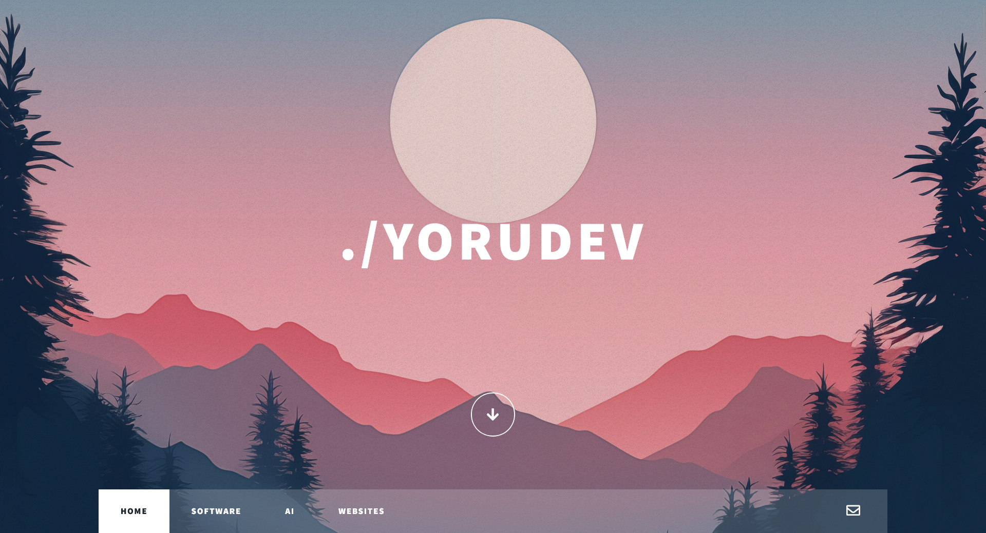Showcase of YoruDev Website